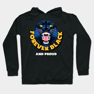 Black And Proud Black Pride Black Power Hoodie